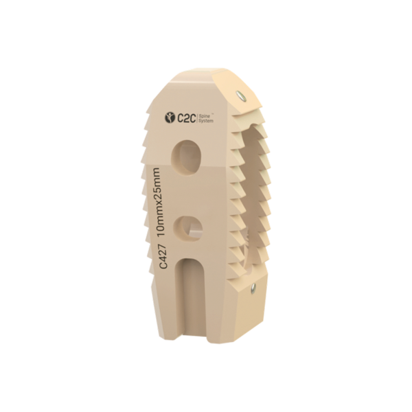 Lordotic PLIF Cage – PEEK