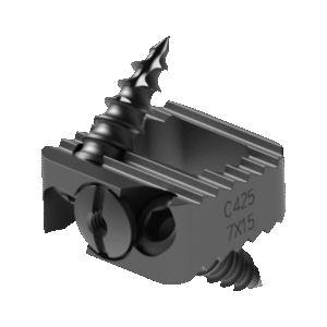 Cervical Cage with Screw – Titanium