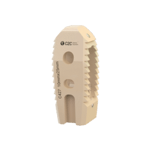 Lordotic PLIF Cage – PEEK