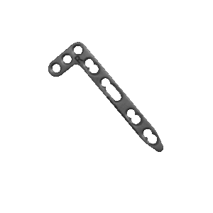 LCP Dorsal L-Distal Radius Plate 2.7mm (Head 3 Hole) (Left & Right)