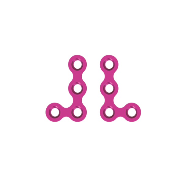 L Plate 90° Without Gap 1.5mm