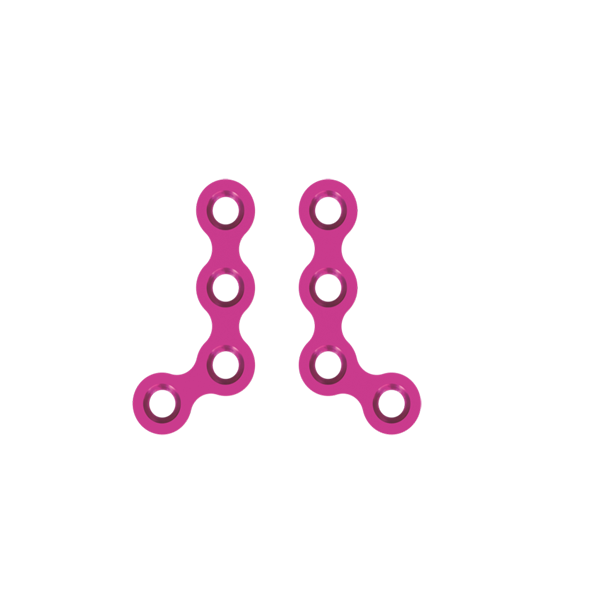L Plate 120° Without Gap 1.5mm